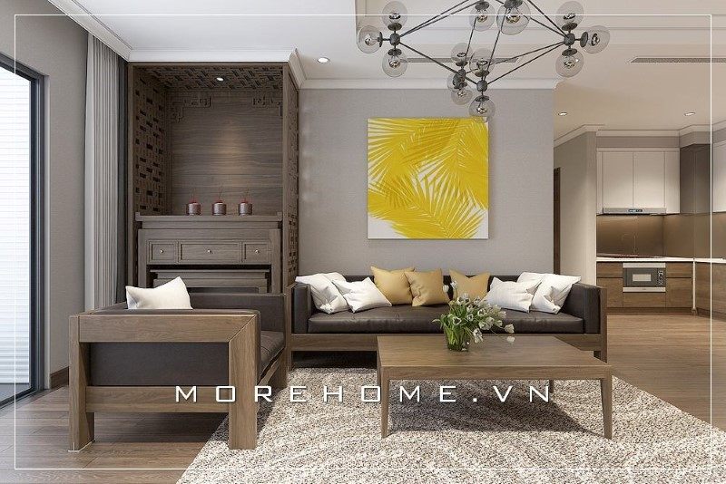 Top 12 mẫu sofa phòng khách ấn tượng trong thiết kế phòng khách căn hộ hiện đại 2022-2024